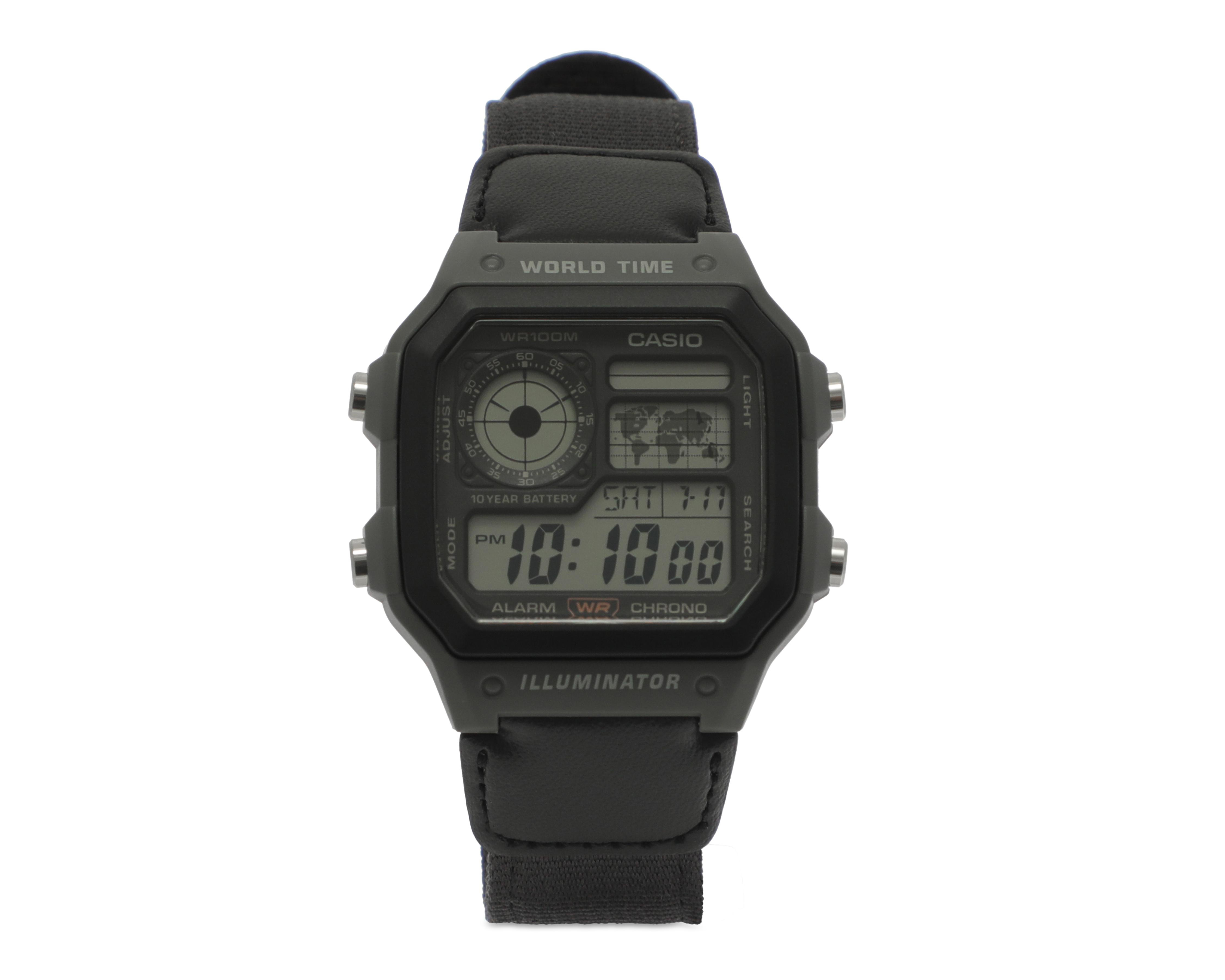 Foto 2 pulgar | Reloj Casio para Hombre AE-1200WHUB-8AVCF Negro