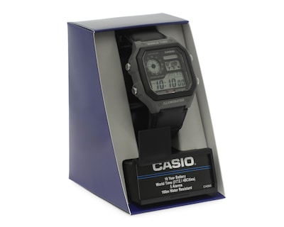 Foto 5 | Reloj Casio para Hombre AE-1200WHUB-8AVCF Negro
