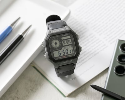 Foto 6 | Reloj Casio para Hombre AE-1200WHUB-8AVCF Negro