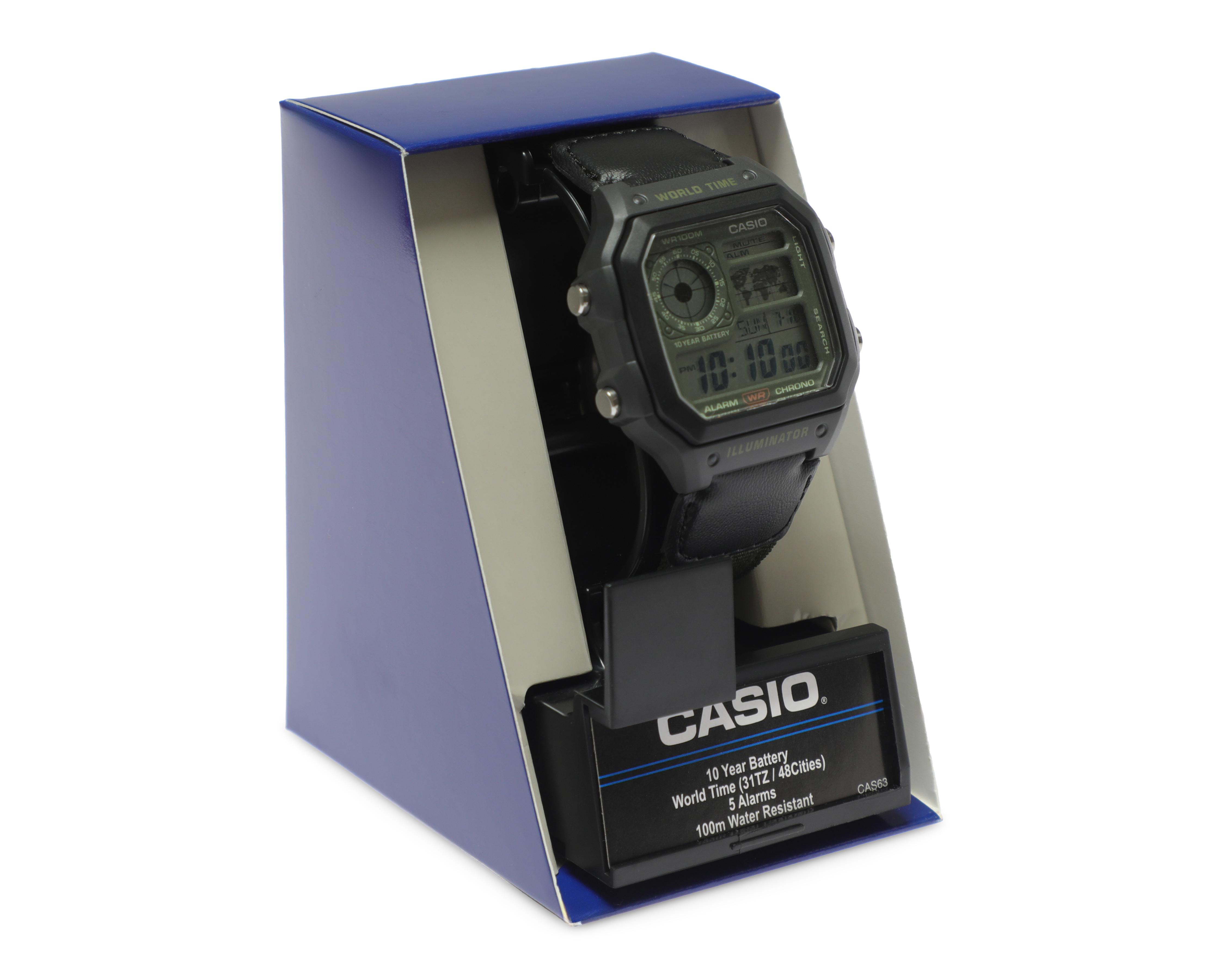 Foto 5 | Reloj Casio para Hombre AE-1200WHUB-3AVCF Verde