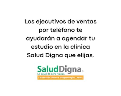 Foto 2 | Paquete de Estudios Salud Digna Biometría Hemática