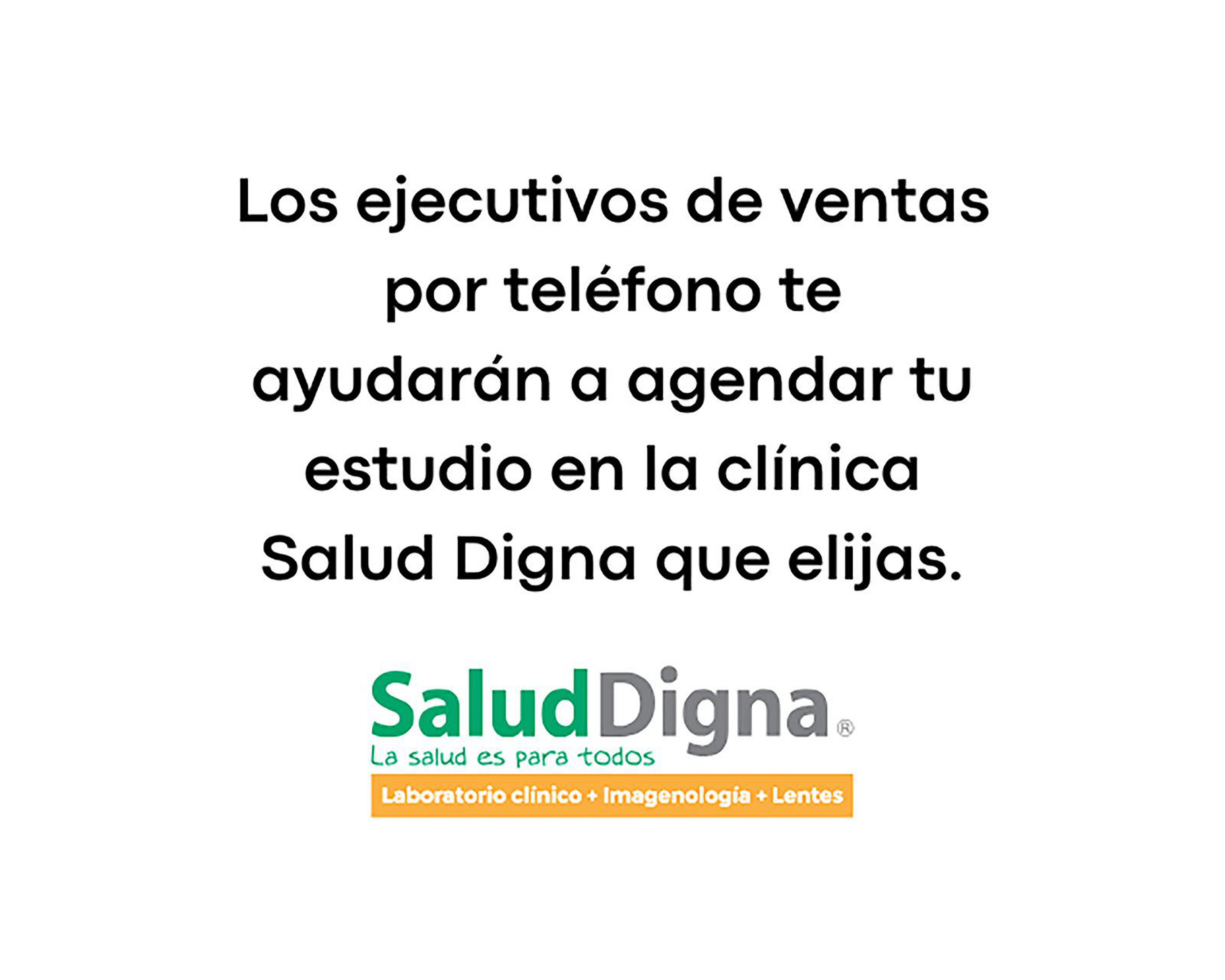 Foto 3 pulgar | Paquete de Estudios Salud Digna Electrocardiograma
