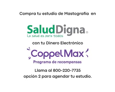 Foto 1 | Paquete de Estudios Salud Digna Mastografía