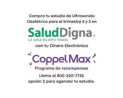 Foto 1 | Paquete de Estudios Salud Digna Ultrasonido Obstétrico