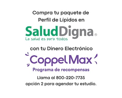 Foto 1 | Paquete de Estudio Salud Digna Perfil de Lípidos