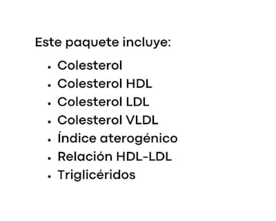 Foto 2 | Paquete de Estudio Salud Digna Perfil de Lípidos