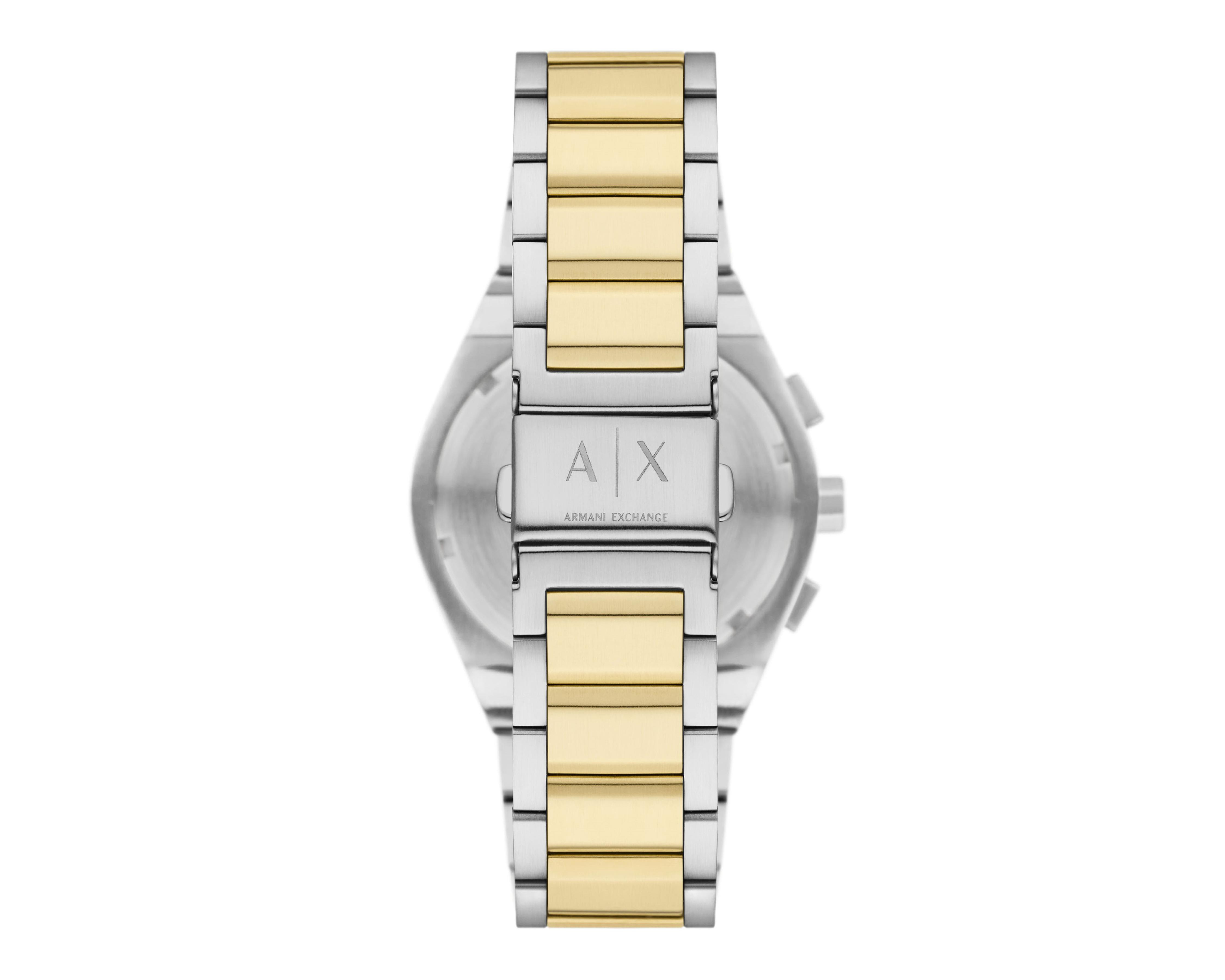 Foto 4 | Reloj para Hombre Armani Exchange Dorado y Plateado AX4184