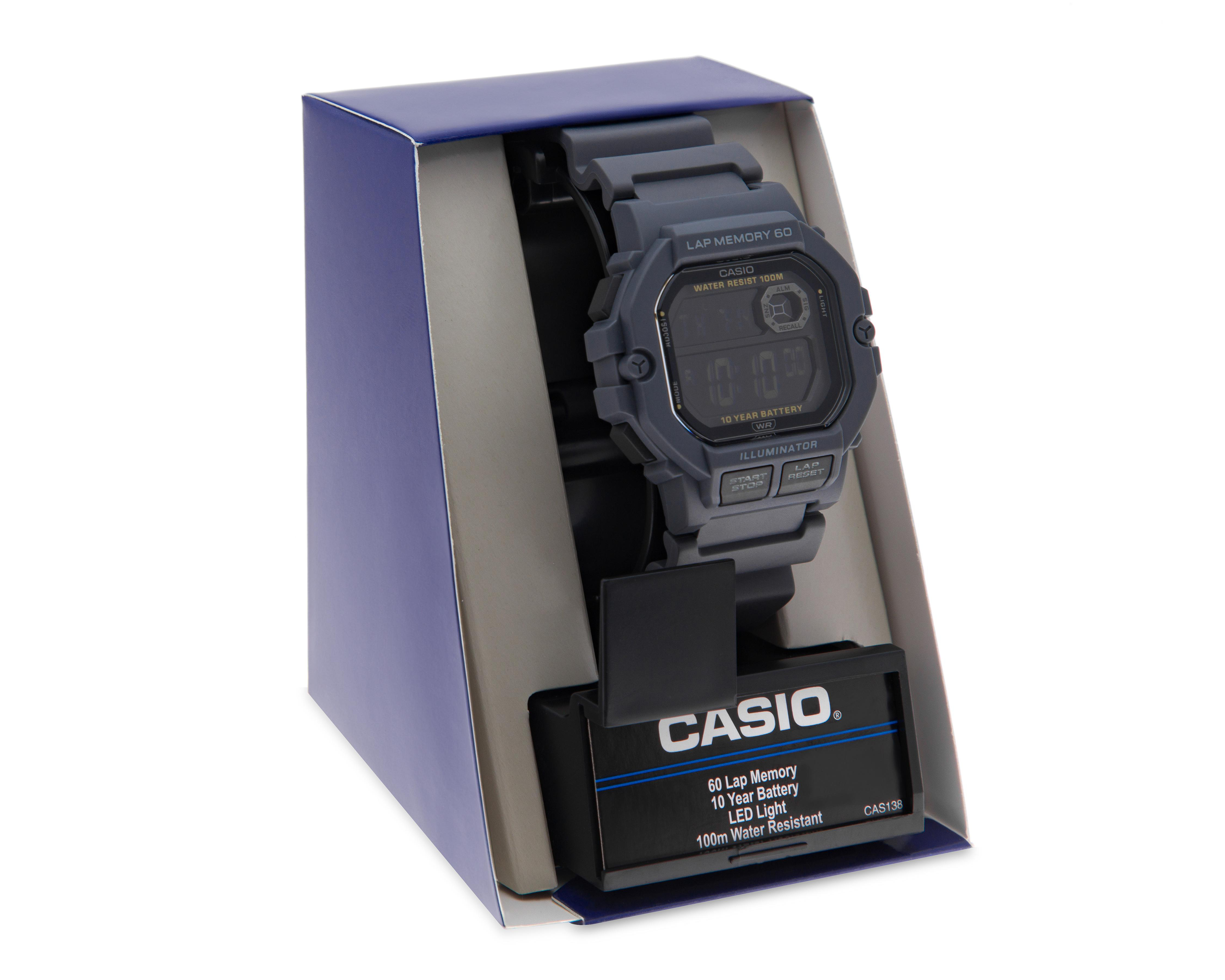 Foto 6 pulgar | Reloj Casio para Hombre WS-1400H-8BVCF Gris