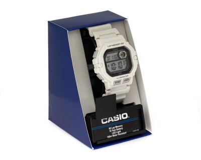 Foto 5 | Reloj Casio para Hombre WS-1400H-8AVCF Blanco