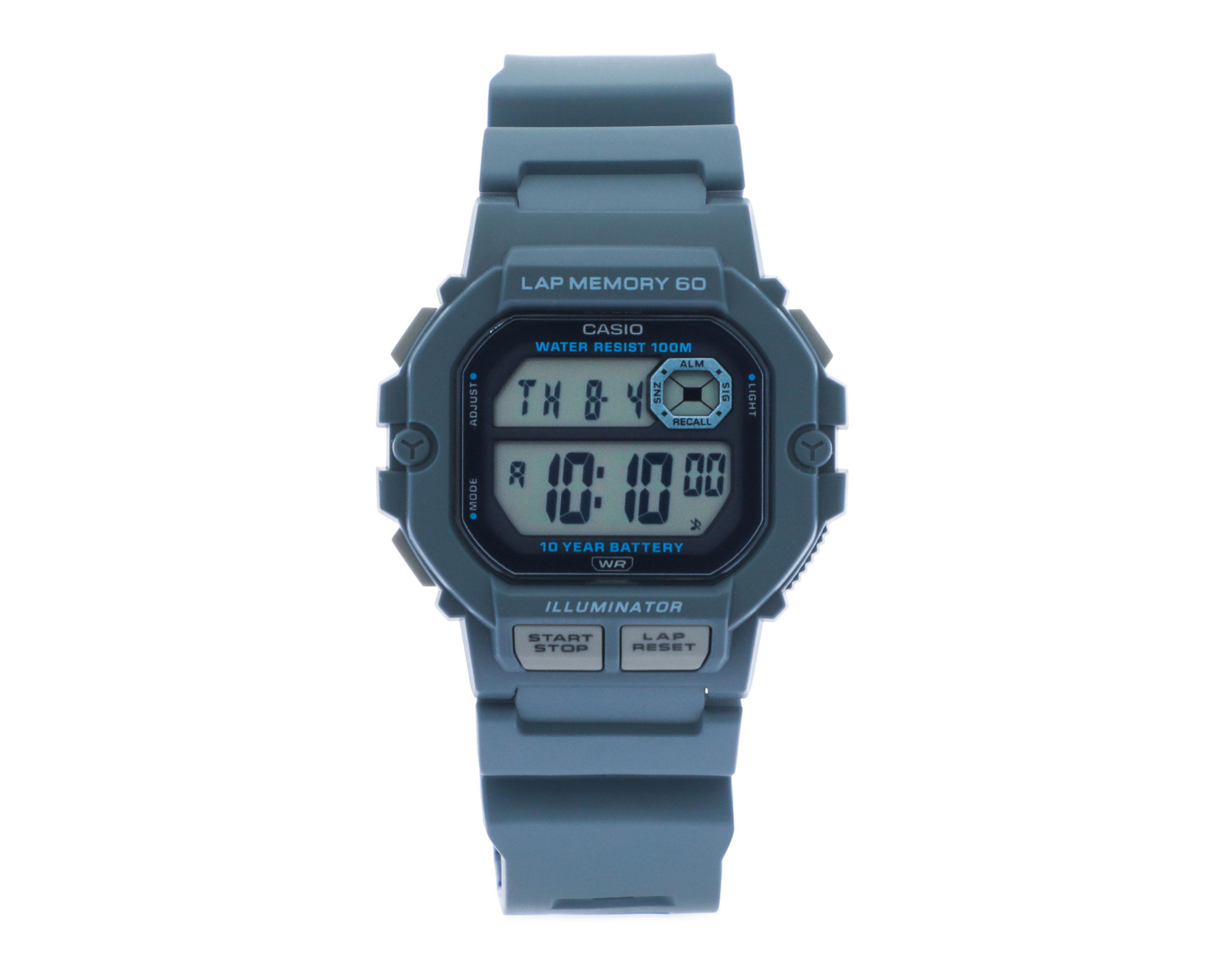 Foto 2 pulgar | Reloj Casio para Hombre WS-1400H-2AVCF Azul
