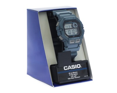 Foto 5 | Reloj Casio para Hombre WS-1400H-2AVCF Azul