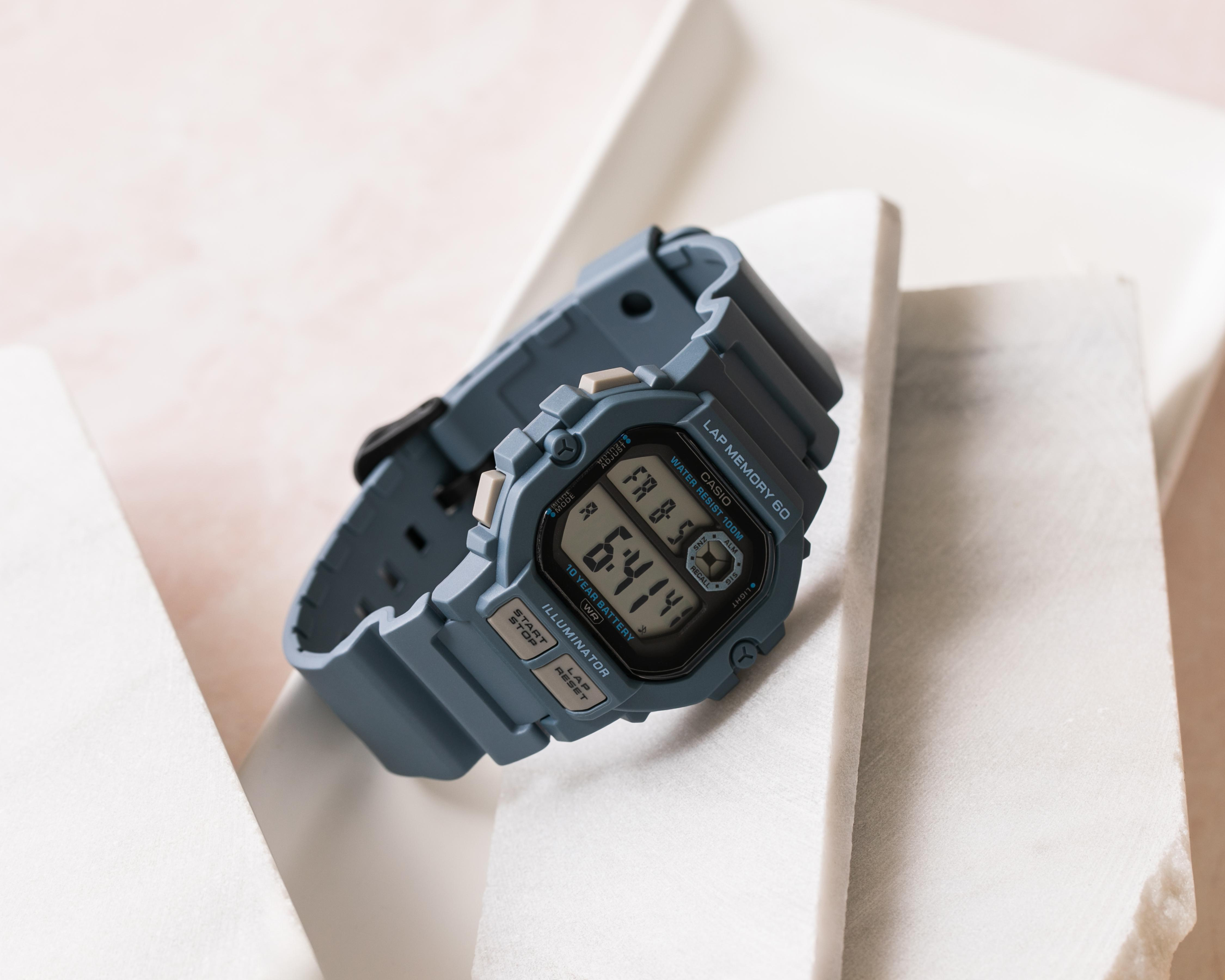 Foto 6 | Reloj Casio para Hombre WS-1400H-2AVCF Azul