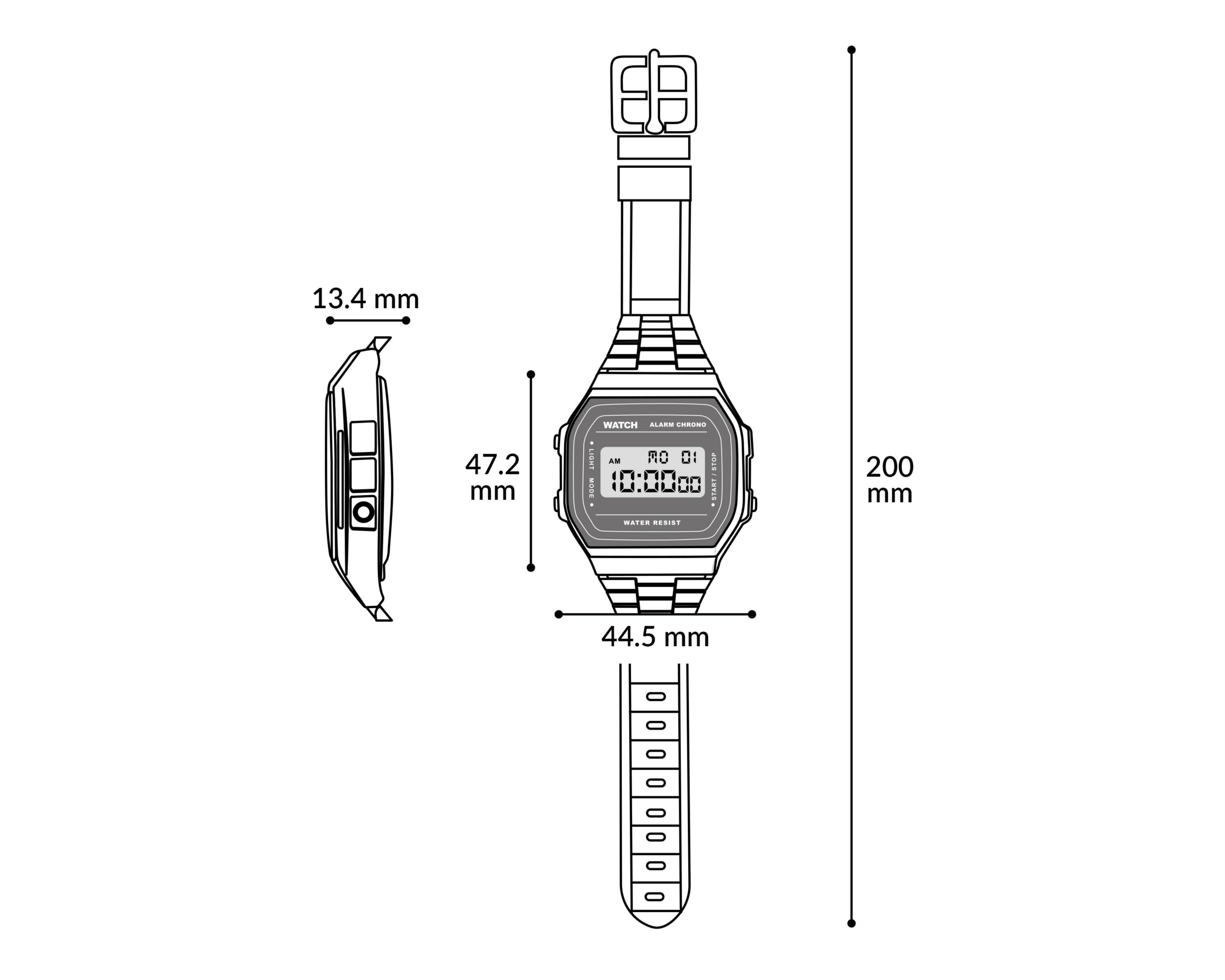 Foto 8 pulgar | Reloj Casio para Hombre WS-1400H-2AVCF Azul