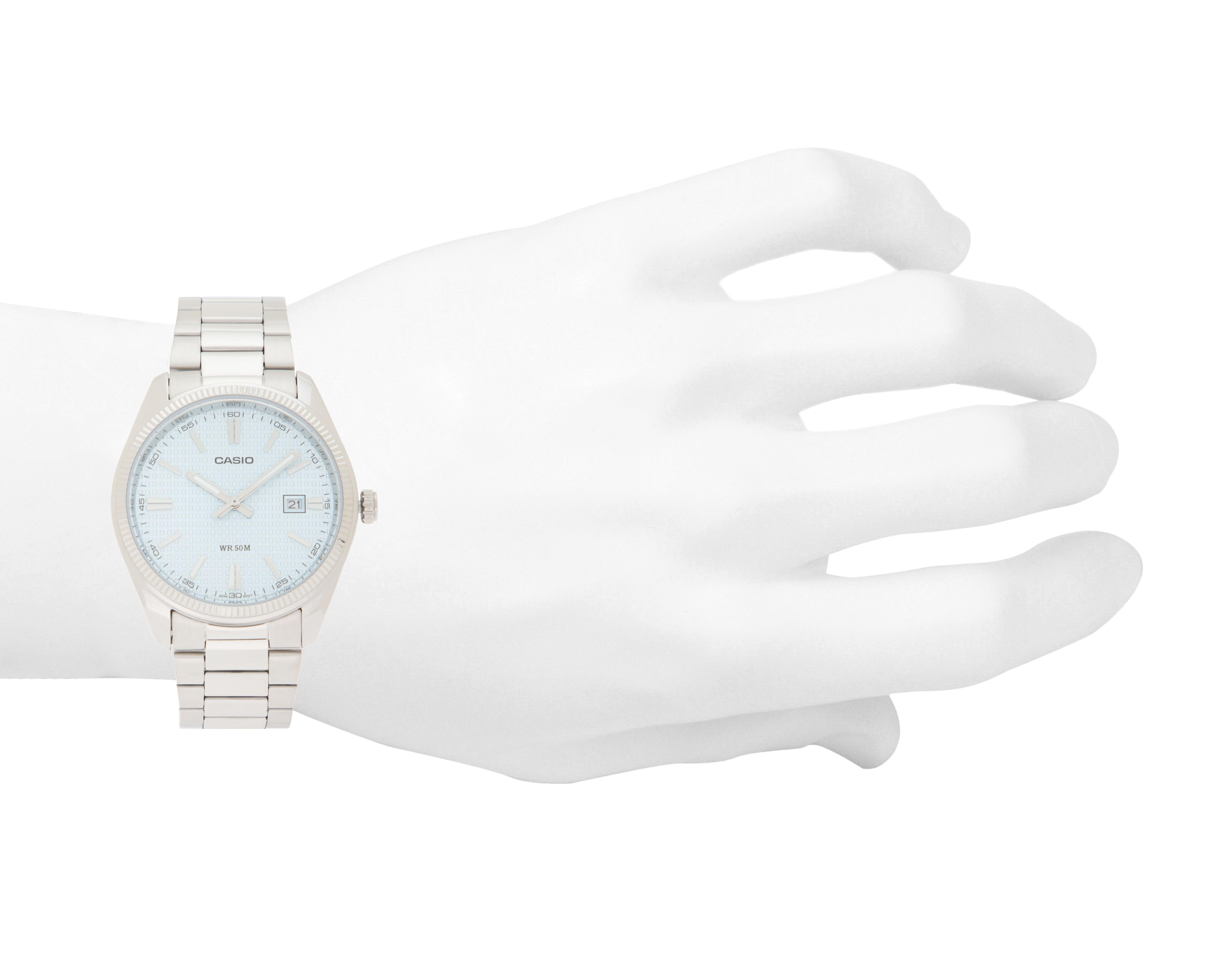 Foto 5 pulgar | Reloj Casio para Hombre MTP-1302PEC-2AVVT Plateado
