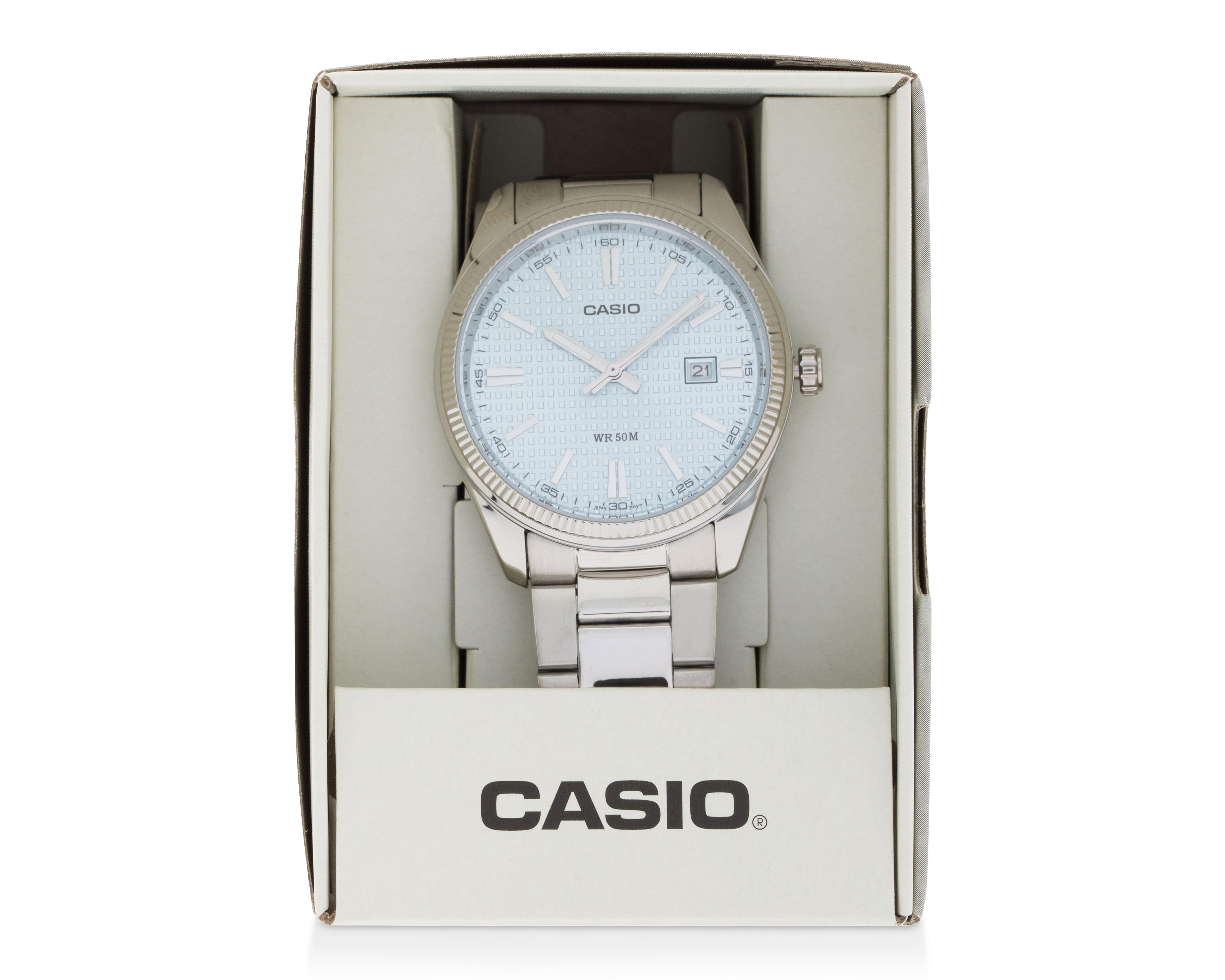 Foto 6 pulgar | Reloj Casio para Hombre MTP-1302PEC-2AVVT Plateado