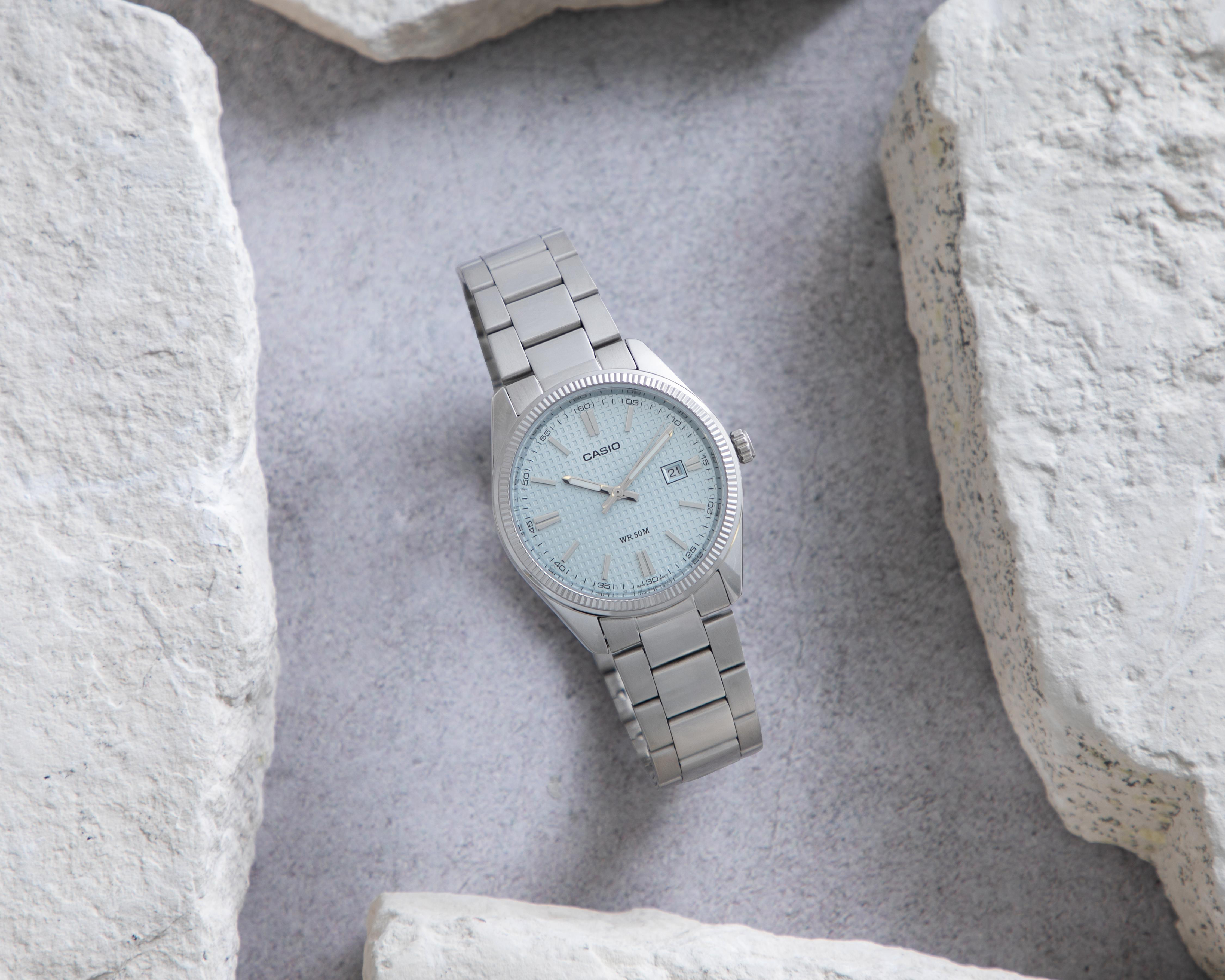 Foto 7 pulgar | Reloj Casio para Hombre MTP-1302PEC-2AVVT Plateado
