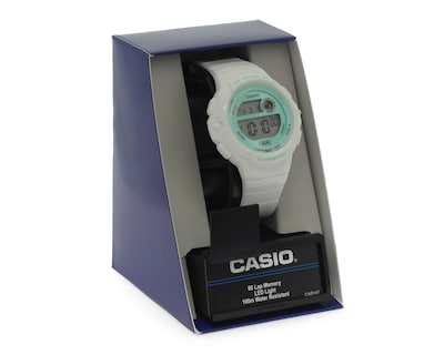 Foto 5 | Reloj Casio para Mujer LWS-1200H-7A3VCF Blanco
