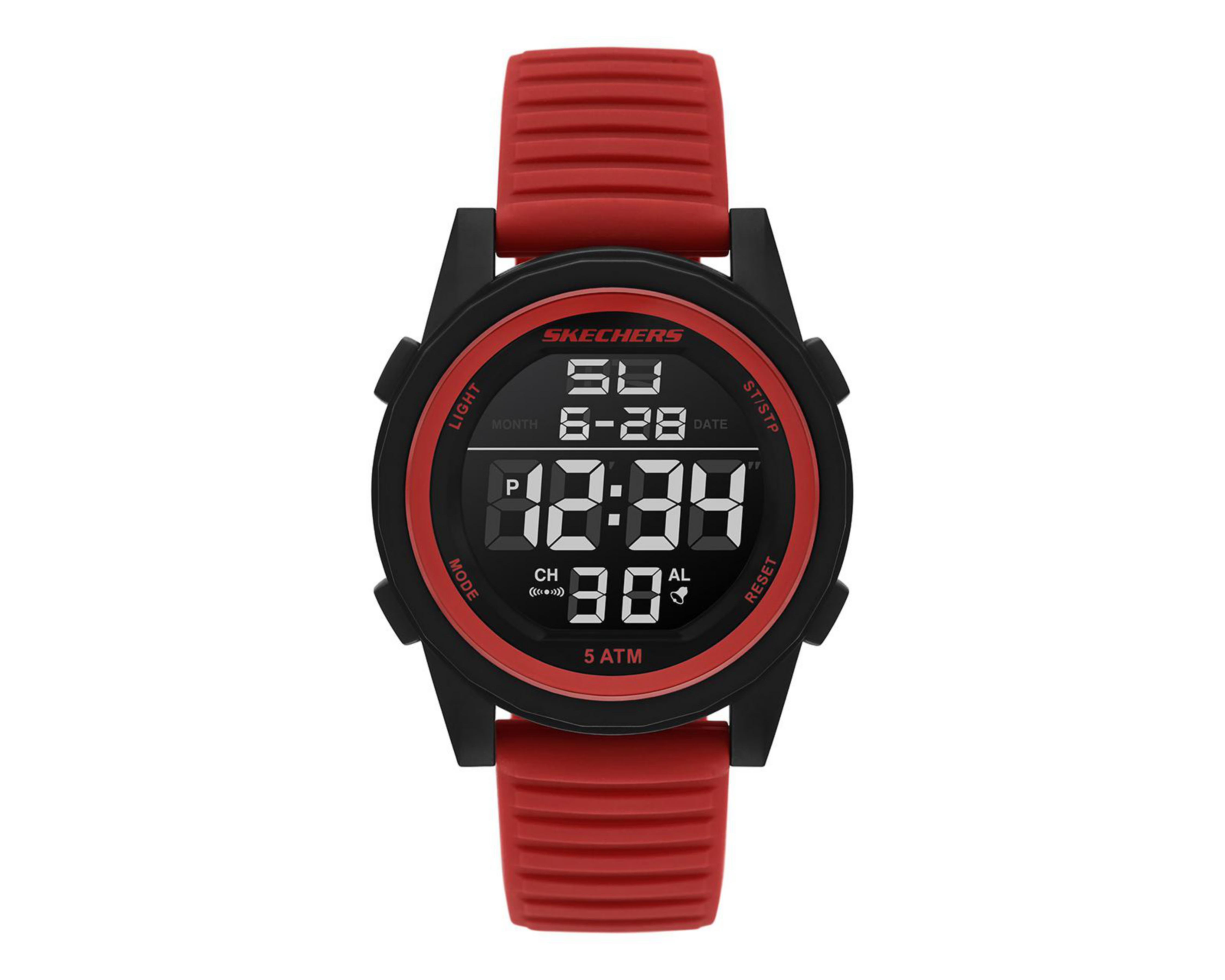 Foto 2 pulgar | Reloj para Hombre Skechers Rojo SR5220