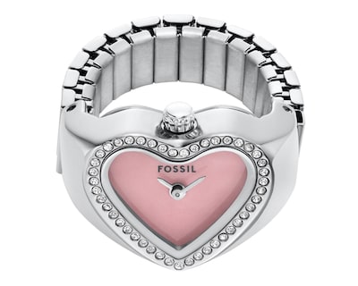 Foto 6 | Reloj de Anillo Fossil para Mujer ES5408 Plateado