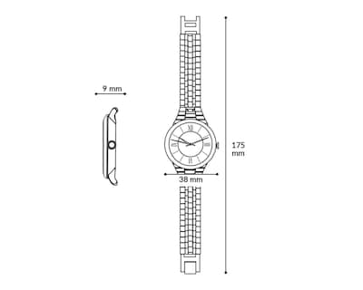 Foto 6 | Reloj Fossil para Mujer ES5393 Plateado