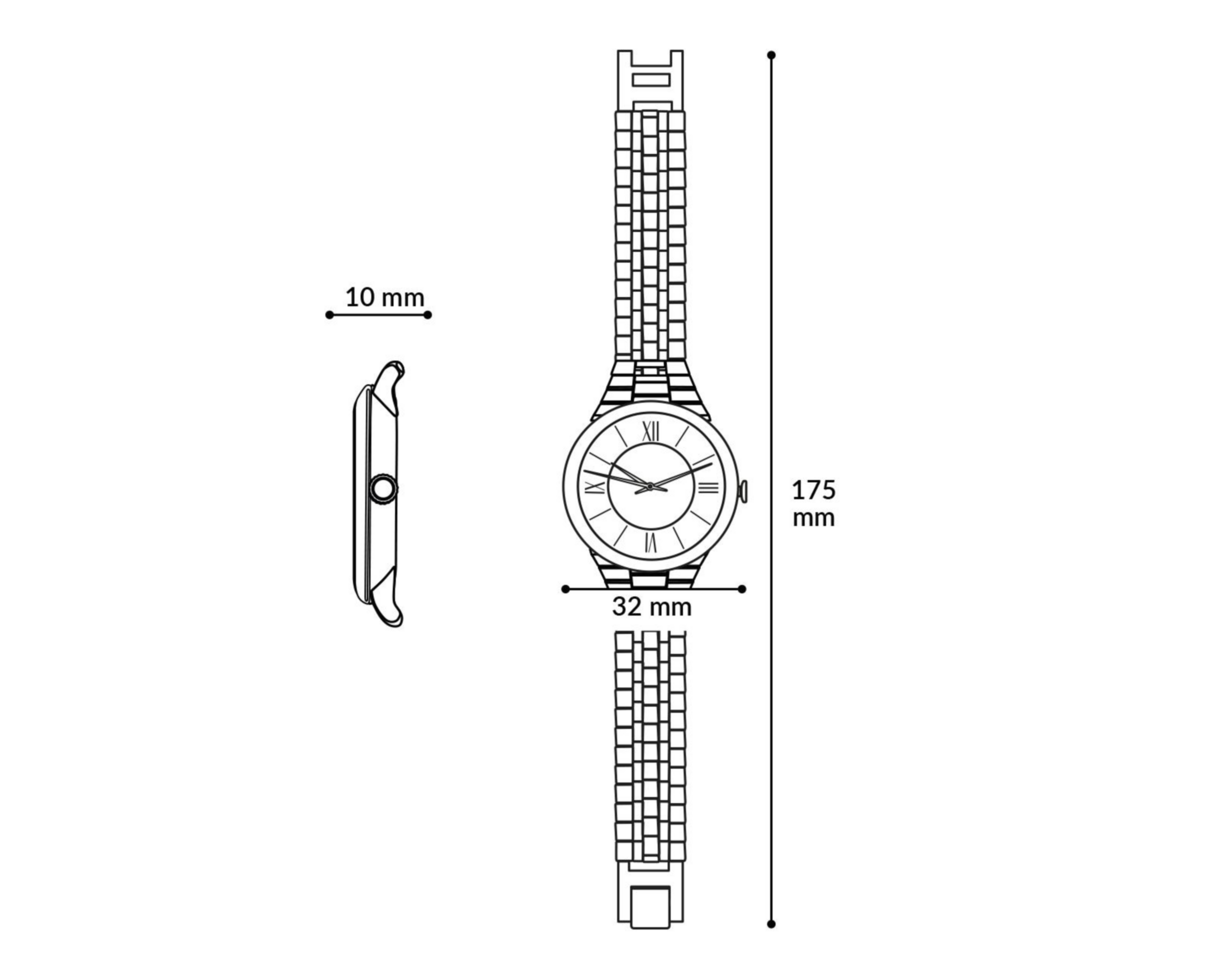 Foto 7 pulgar | Reloj Fossil para Mujer ES5403 Plateado