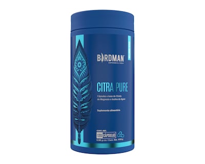 Foto 1 | Suplemento Alimenticio Birdman Citra Pure de Citrato de Magnesio e Inulina de Agave 120 Cápsulas