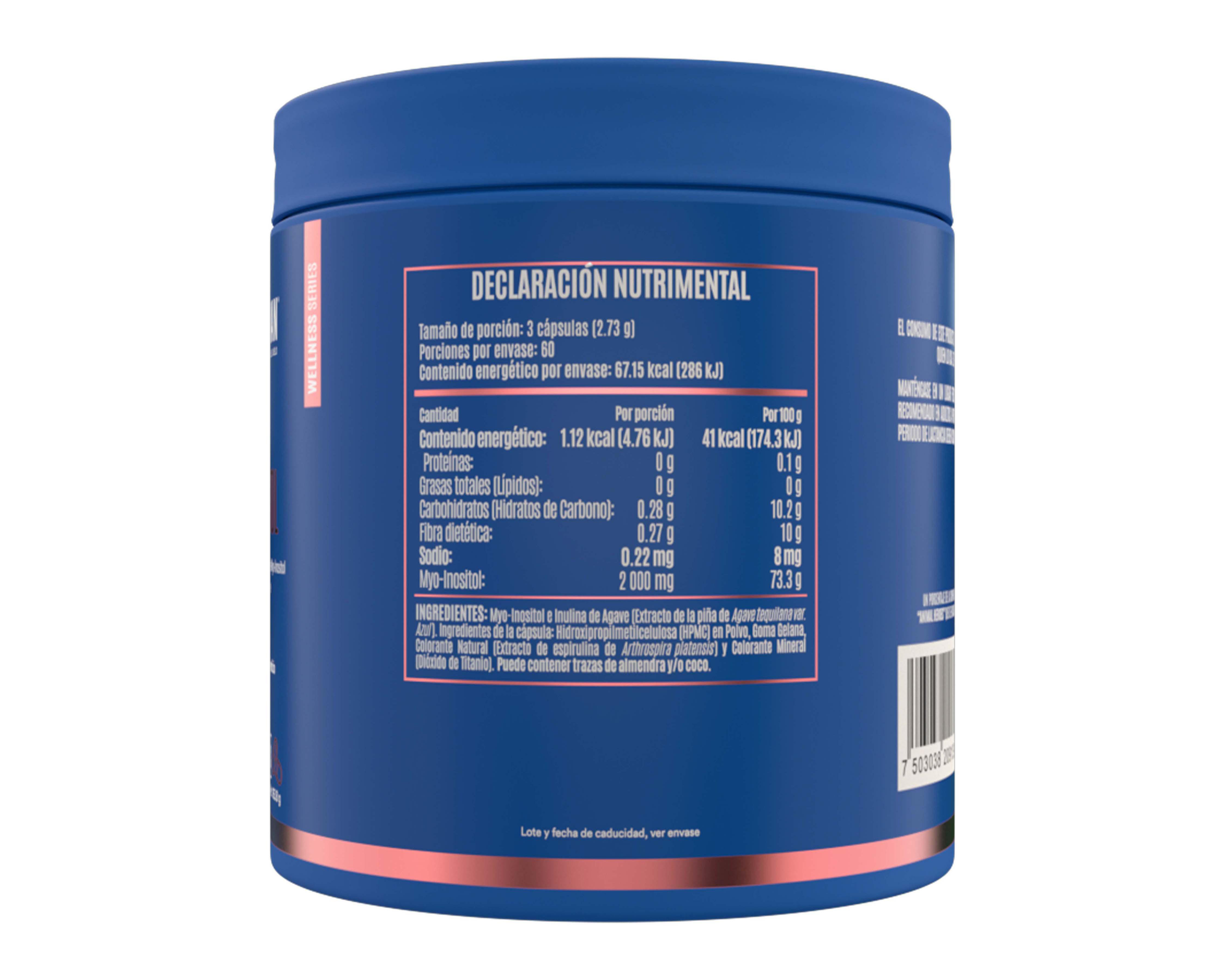 Foto 2 | Suplemento Alimenticio Birdman Myo-Inositol 180 Cápsulas