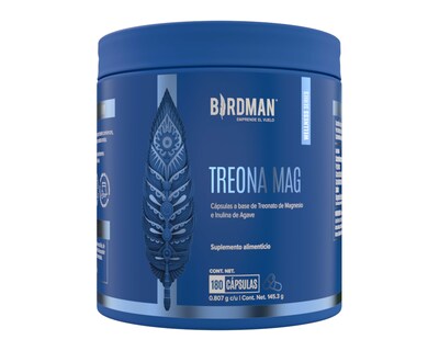 Foto 1 | Suplemento Alimenticio Birdman Treonato de Magnesio 180 Cápsulas