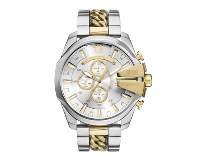 Foto 1 | Reloj Diesel para Hombre DZ4672 Plateado-Dorado