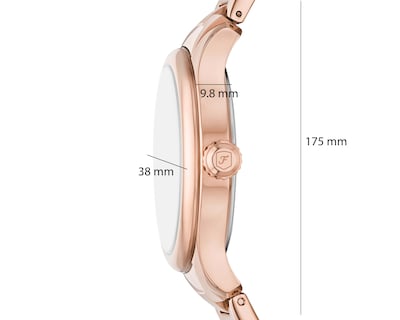 Foto 7 | Reloj Fossil para Mujer ES5394 Oro rosa