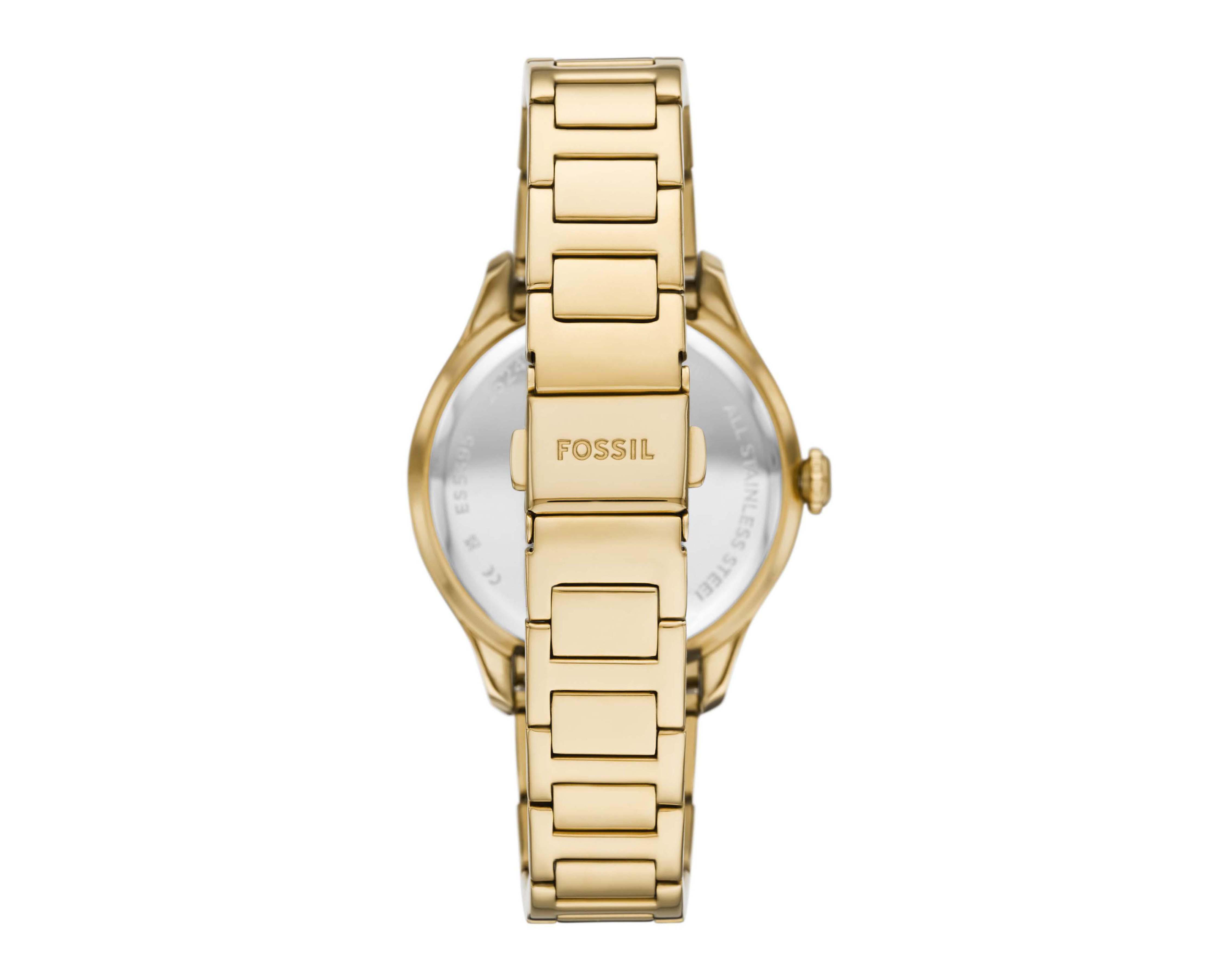 Foto 3 | Reloj Fossil para Mujer ES5395 Dorado