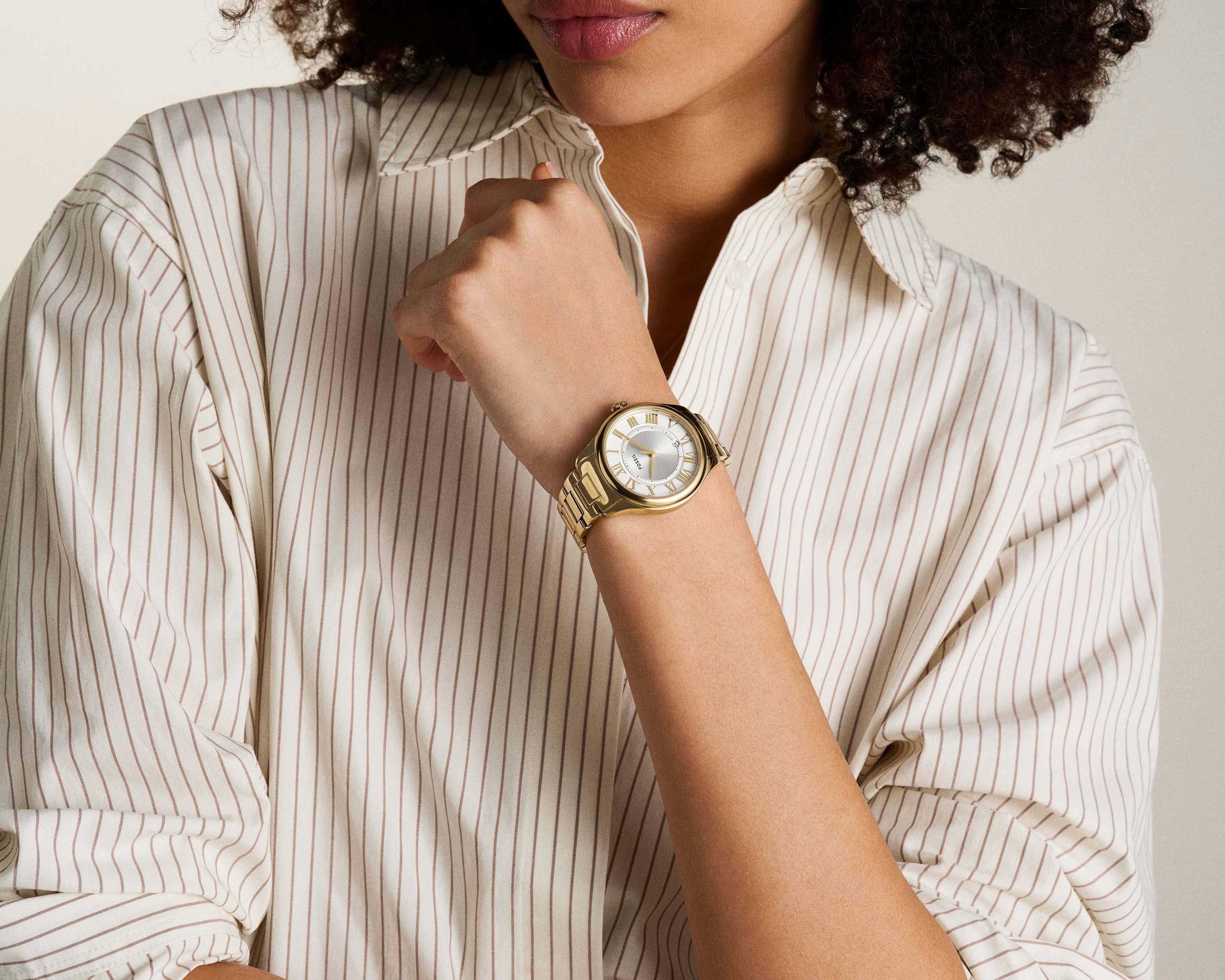 Foto 4 | Reloj Fossil para Mujer ES5395 Dorado