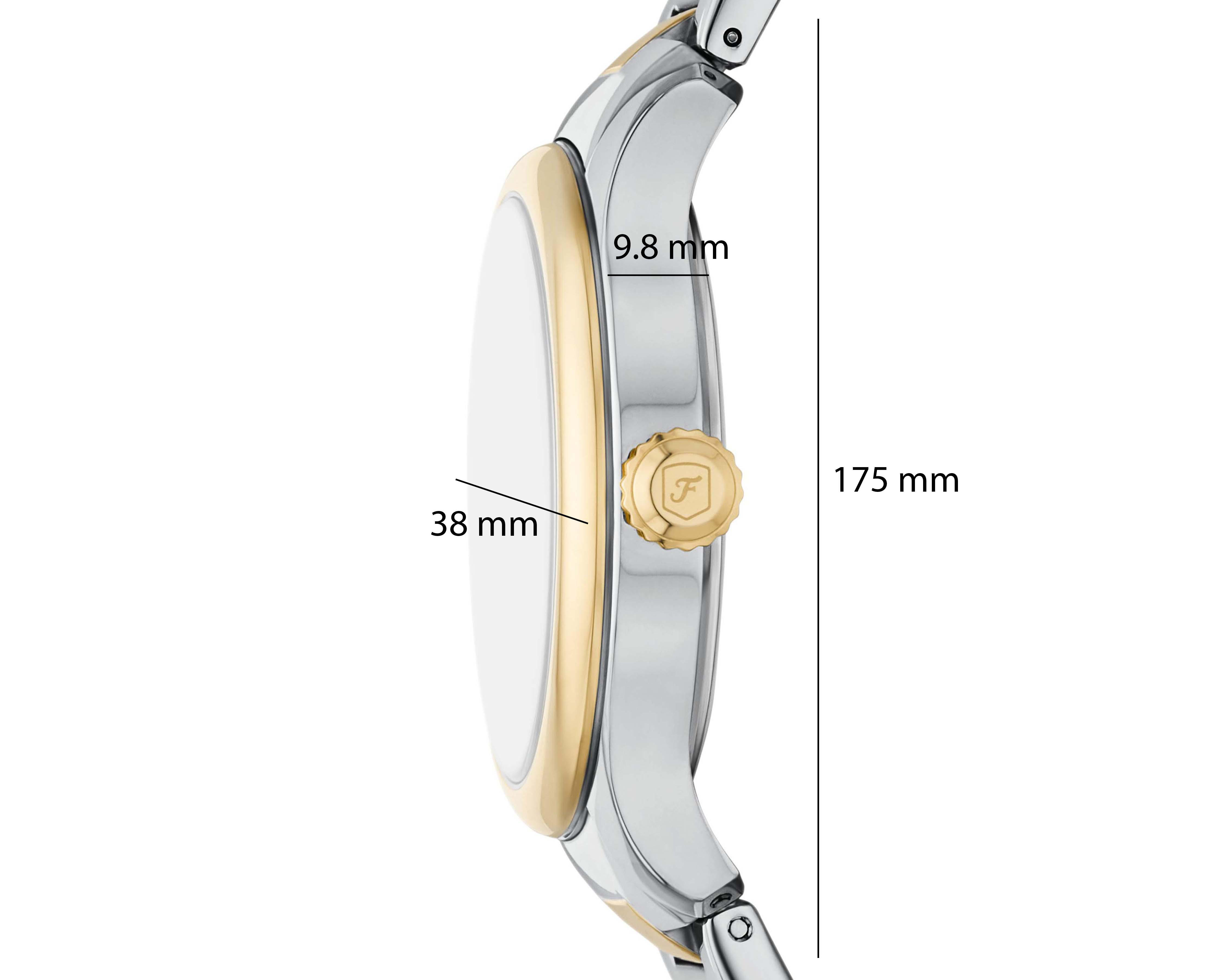 Foto 8 pulgar | Reloj Fossil para Mujer ES5396 Plateado-Dorado