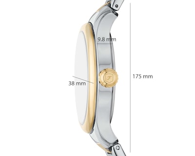 Foto 7 | Reloj Fossil para Mujer ES5396 Plateado-Dorado