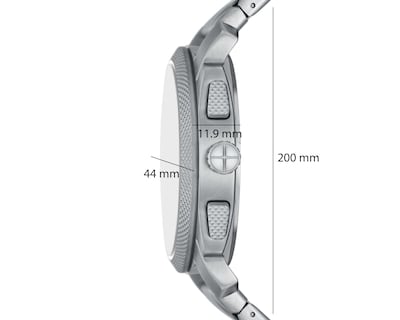 Foto 7 | Reloj Fossil para Hombre FS6096 Plateado