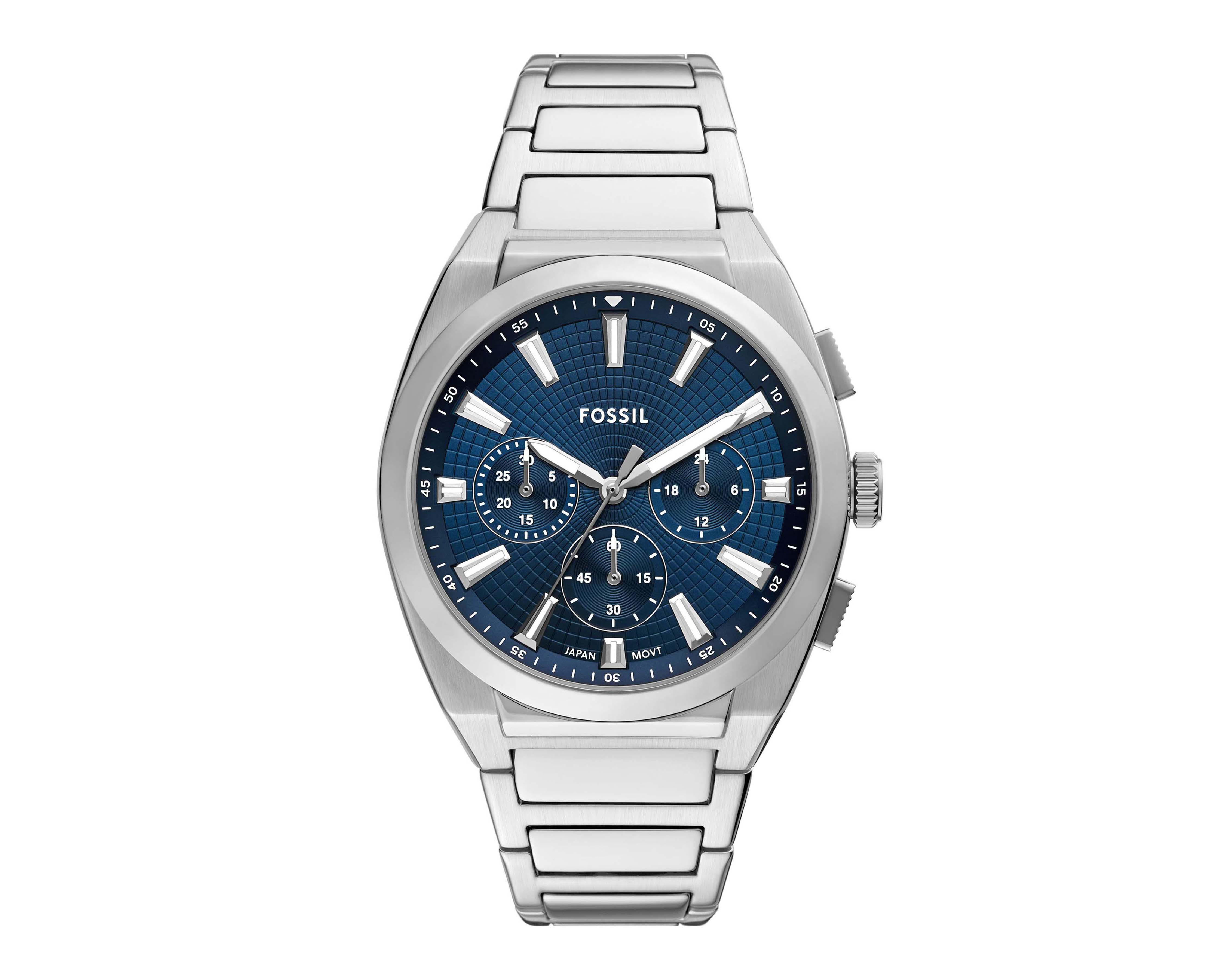 Foto 2 pulgar | Reloj Fossil para Hombre FS6104 Plateado