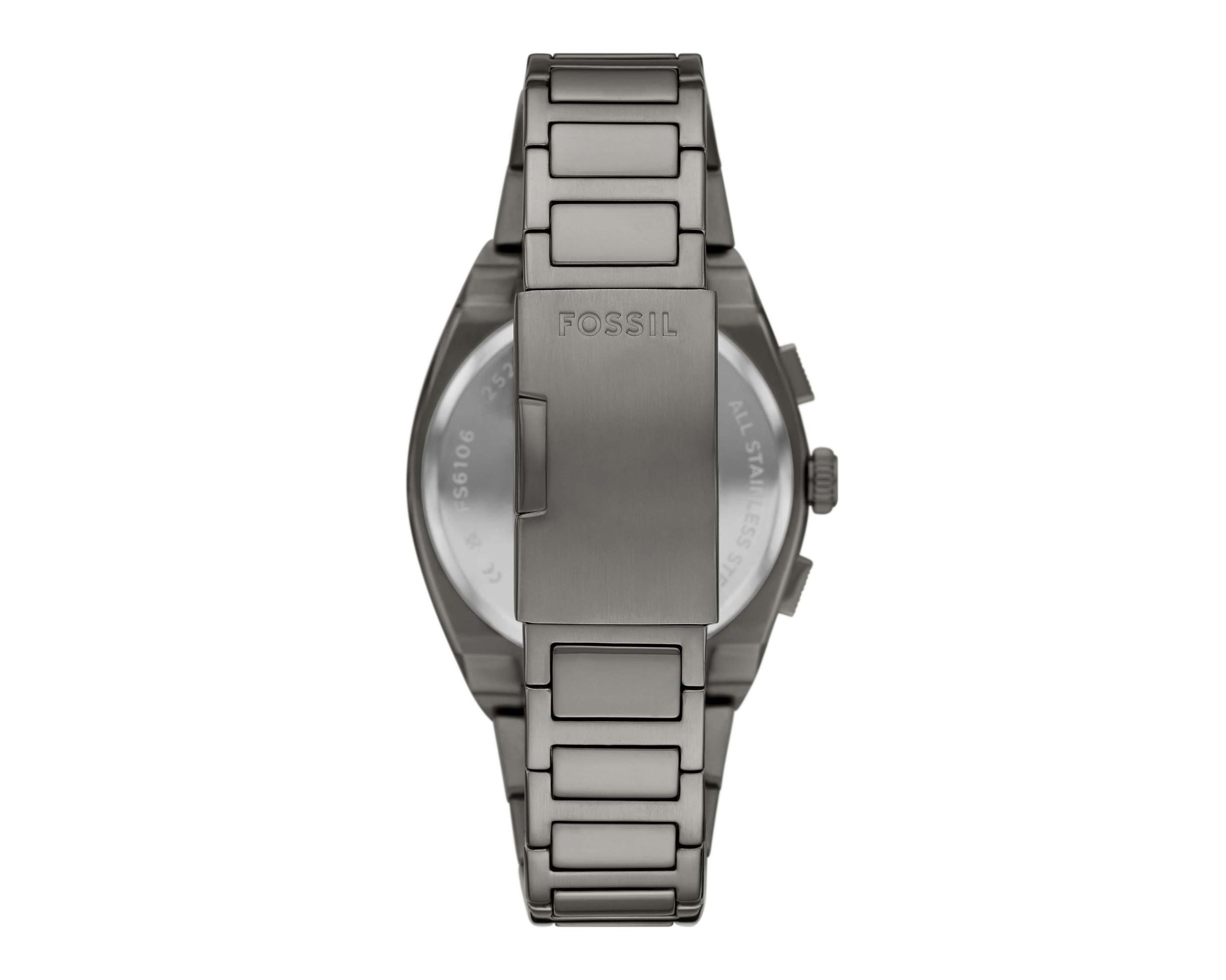 Foto 4 pulgar | Reloj Fossil para Hombre FS6107 Gris