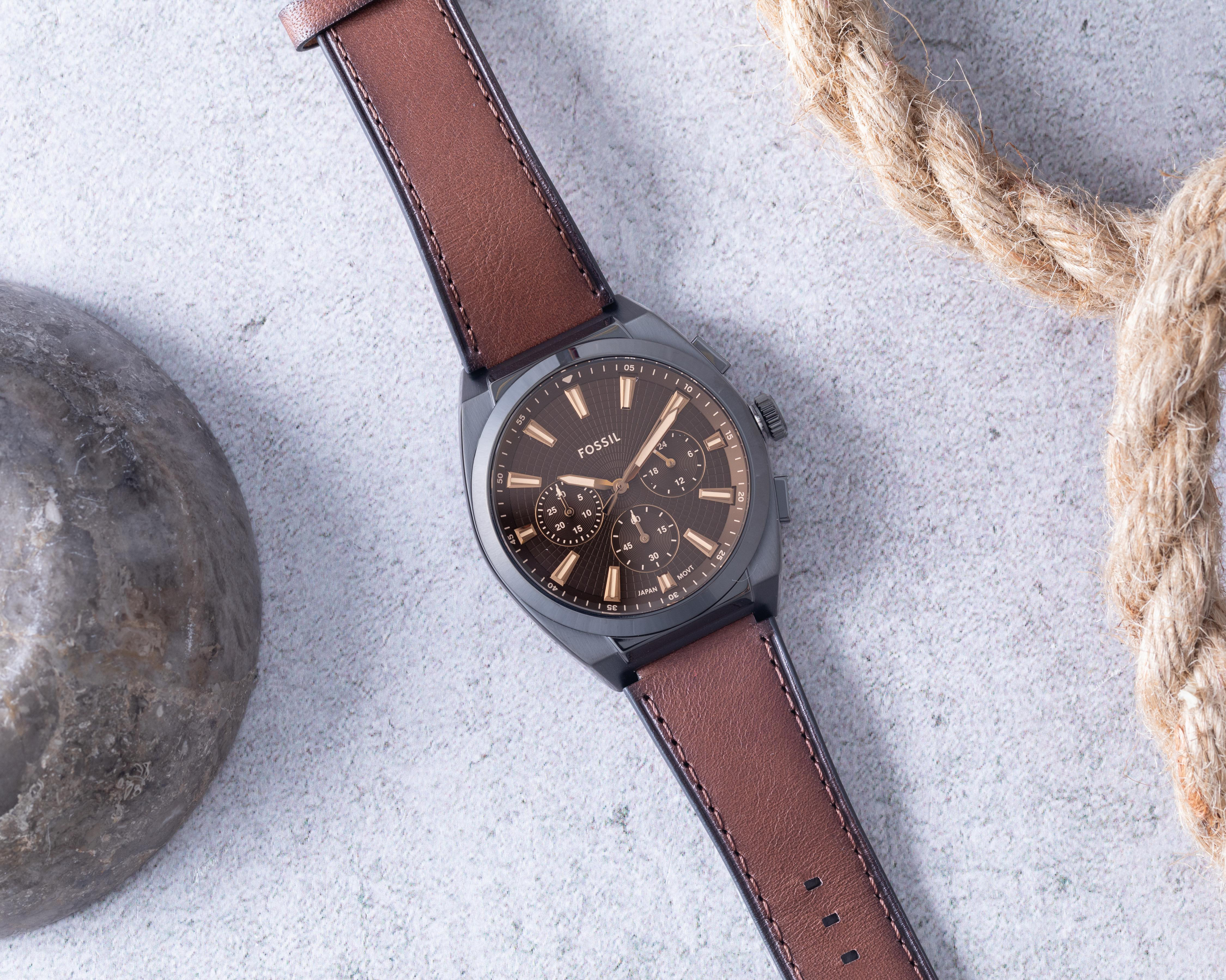 Foto 7 pulgar | Reloj Fossil para Hombre FS6108 Marrón