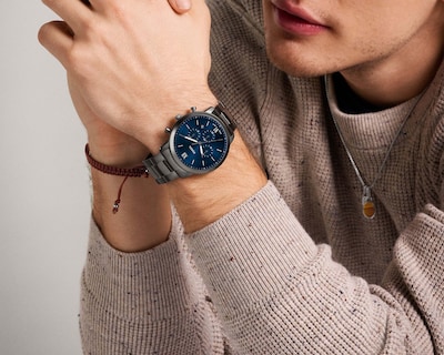 Foto 4 | Reloj Fossil para Hombre FS6111 Gris