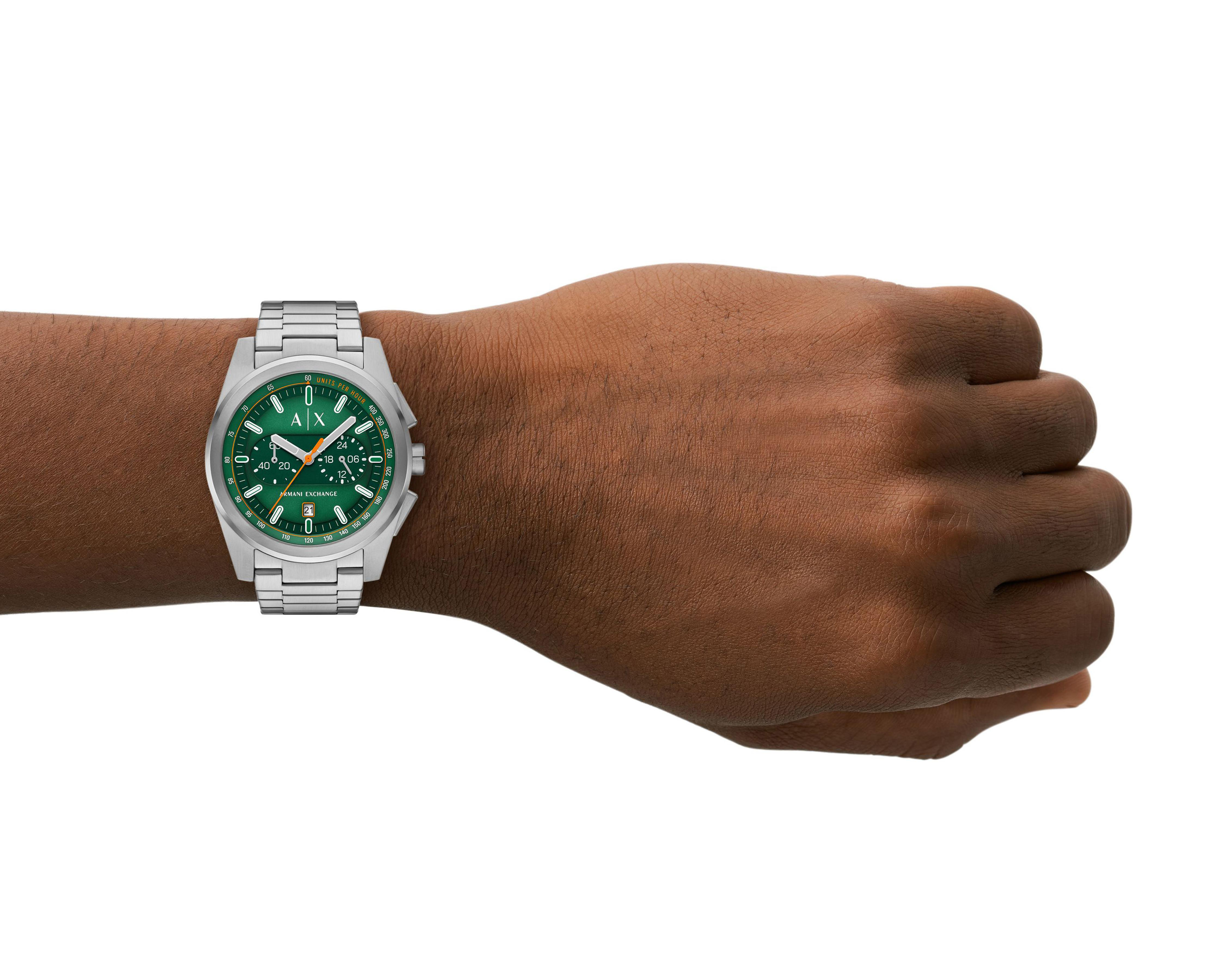 Foto 5 pulgar | Reloj Armani Exchange para Hombre AX2862 Plateado
