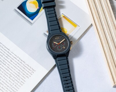 Foto 7 | Reloj Armani Exchange para Hombre AX4168 Azul