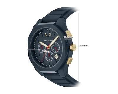 Foto 8 | Reloj Armani Exchange para Hombre AX4168 Azul