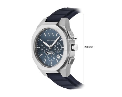 Foto 8 | Reloj Armani Exchange para Hombre AX4185 Azul