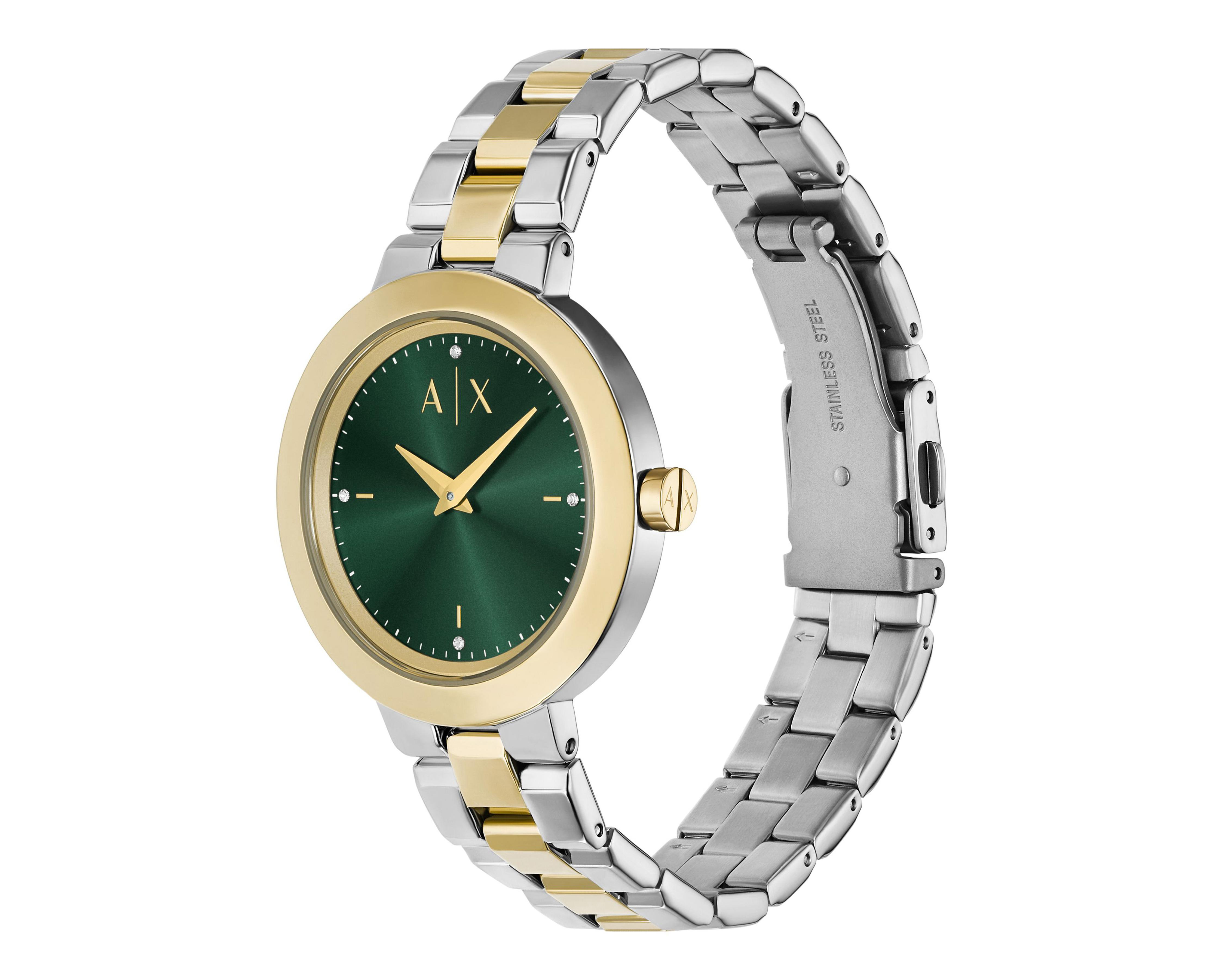 Foto 3 pulgar | Reloj Armani Exchange para Mujer AX5176 Dorado