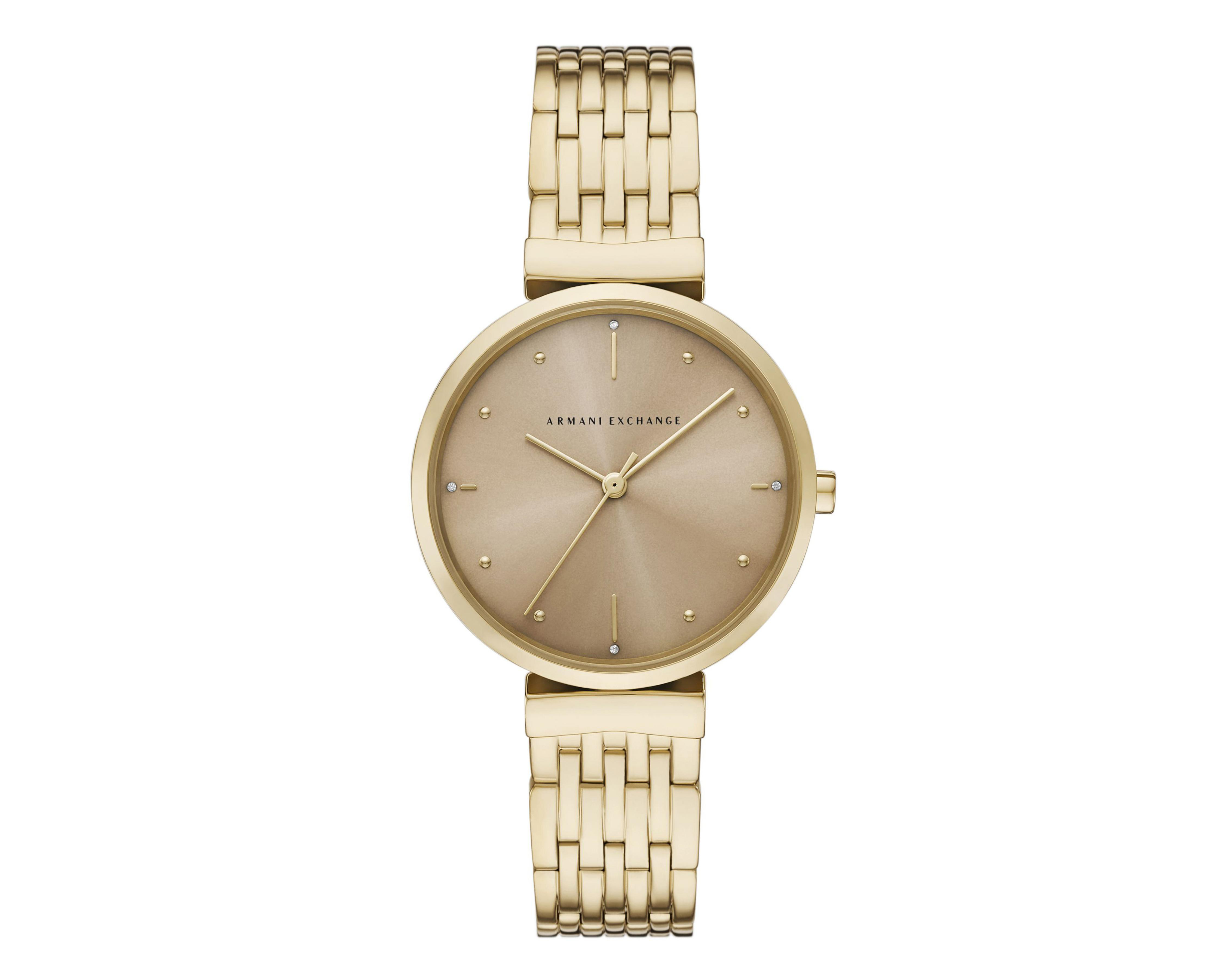 Foto 2 pulgar | Reloj Armani Exchange para Mujer AX5916 Dorado