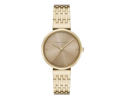 Foto 1 | Reloj Armani Exchange para Mujer AX5916 Dorado