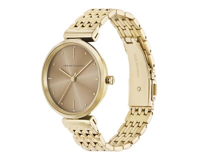 Foto 2 | Reloj Armani Exchange para Mujer AX5916 Dorado