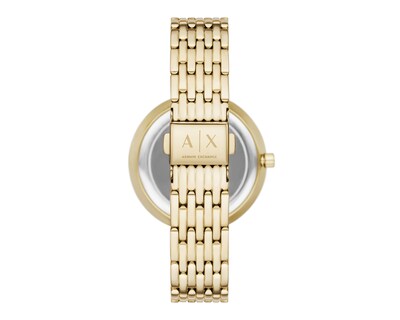 Foto 4 | Reloj Armani Exchange para Mujer AX5916 Dorado