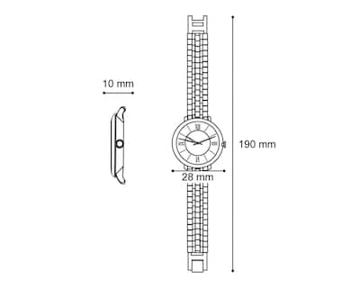 Foto 7 | Reloj DKNY para Mujer DK1L024M0015 Plateado