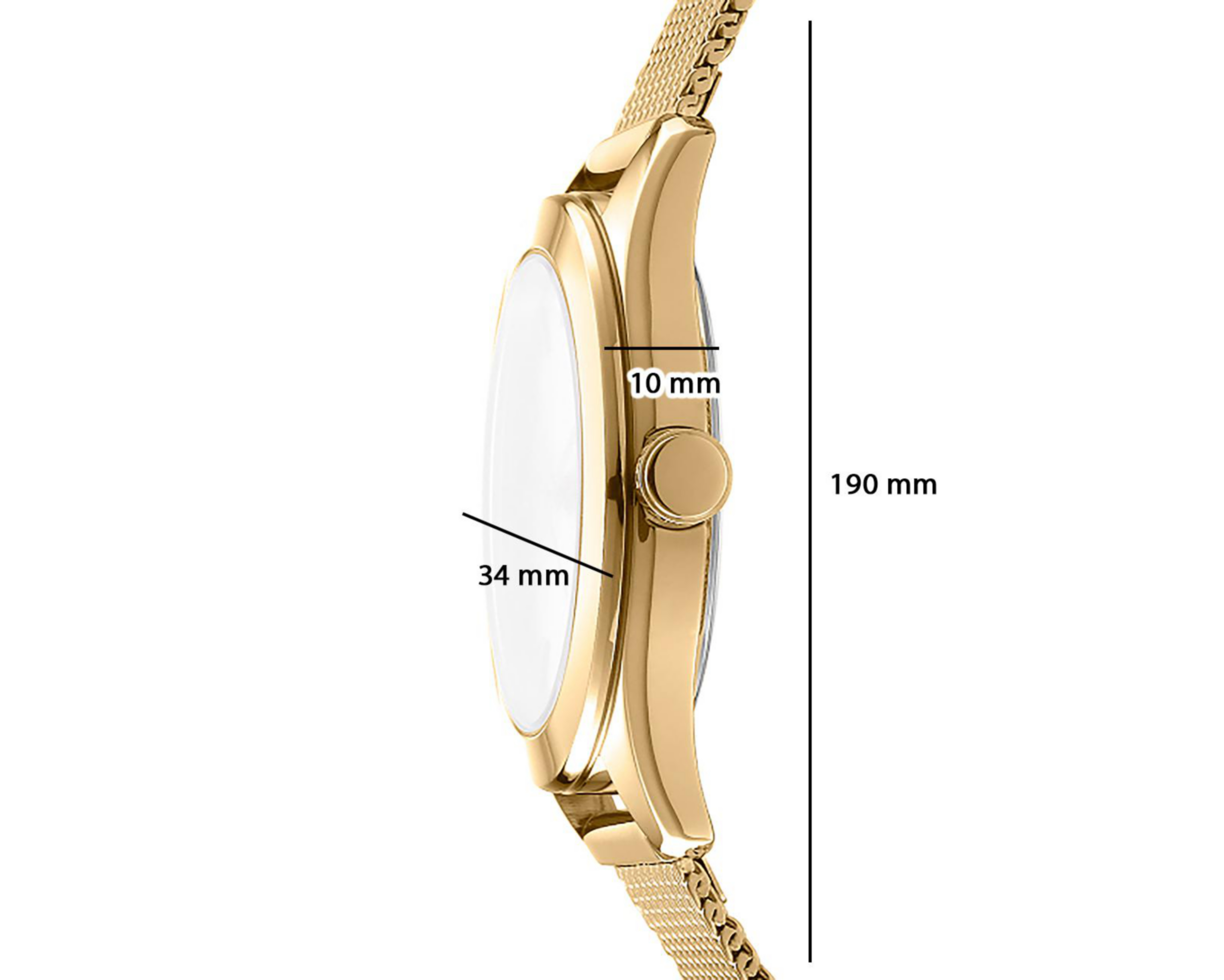 Foto 5 pulgar | Reloj DKNY para Mujer DK1L032M0025 Dorado